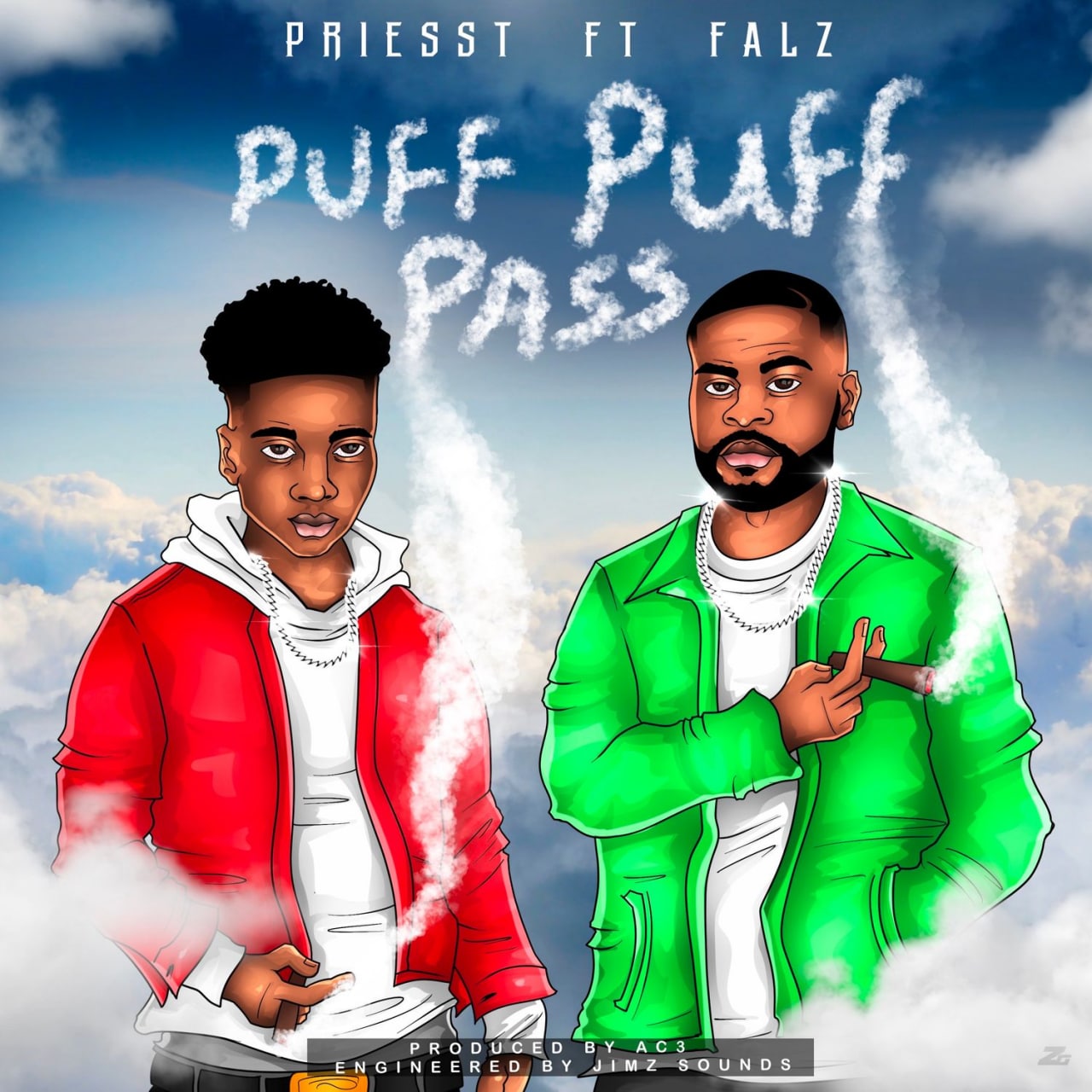Puff Puff Pass - Priesst ft. Falz